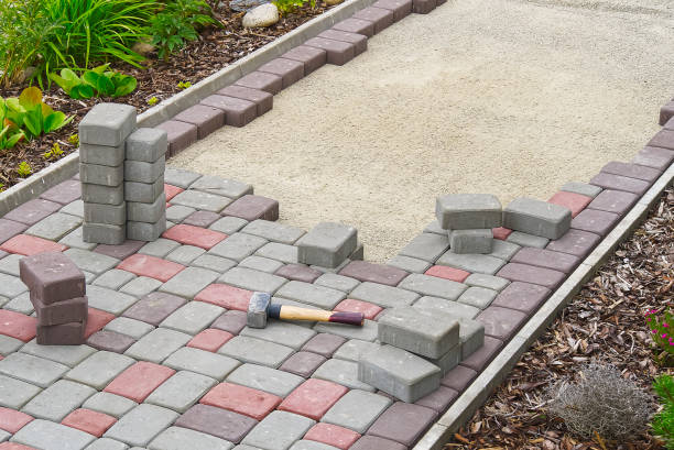 Permeable Paver Driveway in Medicine Lodge, KS